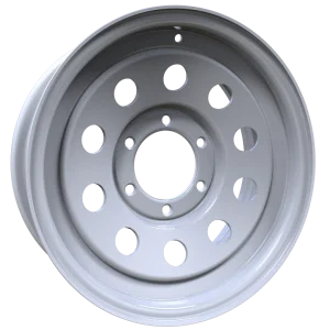 Envy Wheels – TRAILER STEEL MODULAR – White – 16″x6″ 0mm – All weather Wheels – 200WM-16655